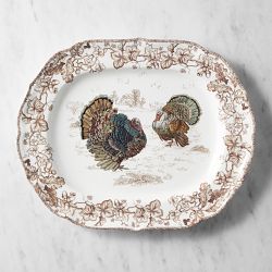 Plymouth Turkeys Extra Large Platter