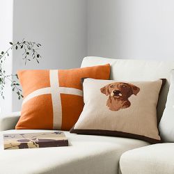 Cashmere &amp; Wool Equestrian Pillow Cover