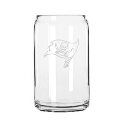 NFL Beer Can Glasses, Set of 4, Tampa Bay Buccaneers