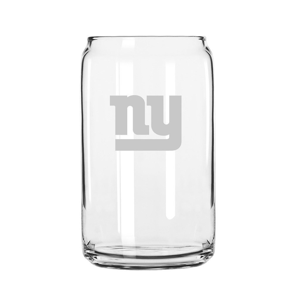 NFL Beer Can Glasses, Set of 4, New York Giants