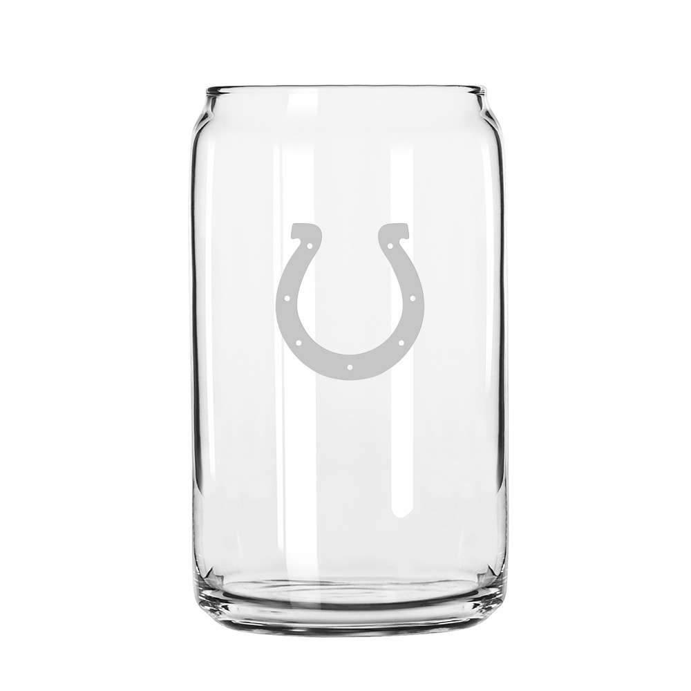 NFL Beer Can Glasses, Set of 4, Indianapolis Colts
