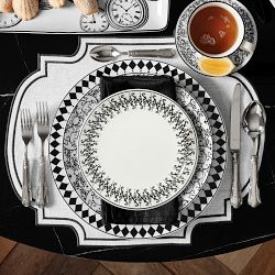 Rory Dobner x Williams Sonoma Ink House Iron Gate Salad Plates, Set of 4