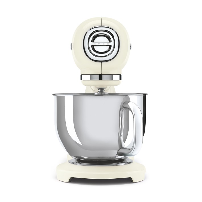All-White Smeg Stand Mixer | Williams Sonoma