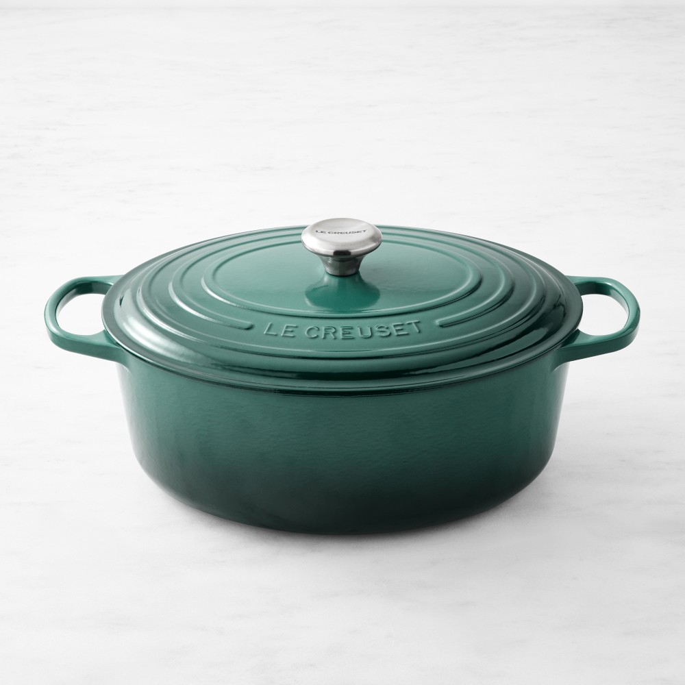 Le Creuset Signature Enameled Cast Iron Oval Dutch Oven - 8-Qt., Artichaut