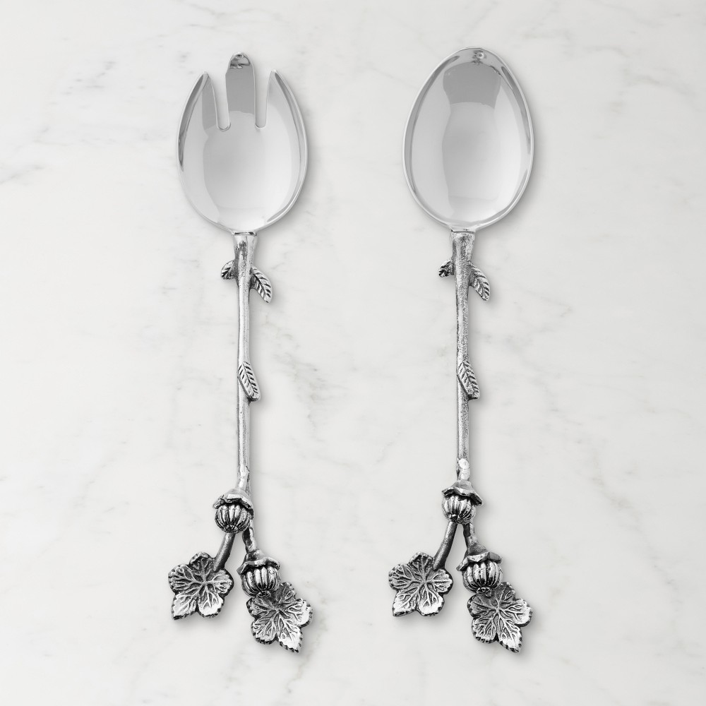 Autumn Vine Salad Servers