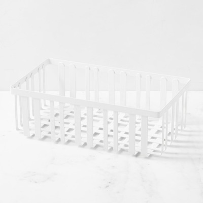 Hold Everything Metal Powder Coat Basket, Medium