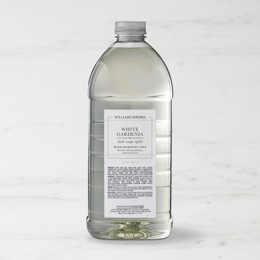 Williams Sonoma White Gardenia Dish Soap Refill, 68oz.