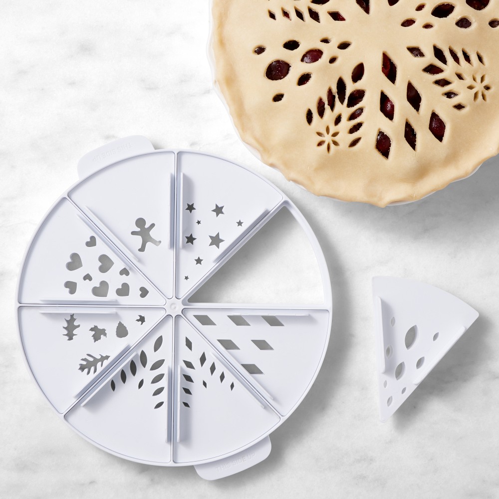 Williams Sonoma Holiday Pie Top Impression Cutter