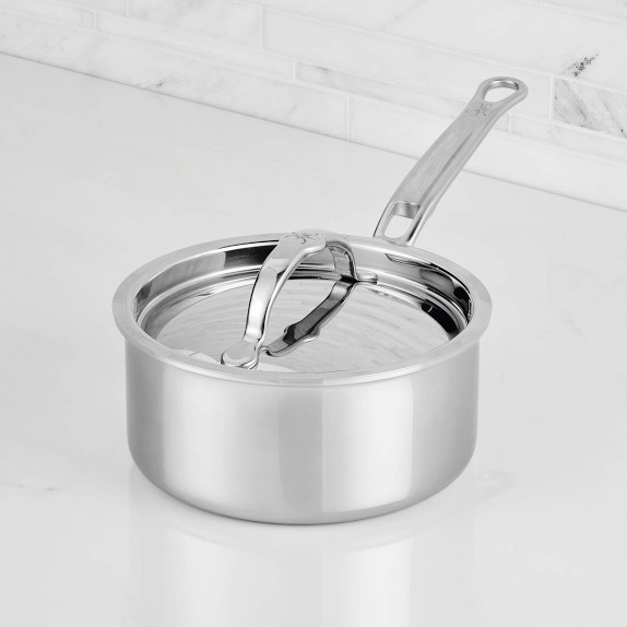 Hestan ProBond Luxe Professional Clad Stainless-Steel Saucepan