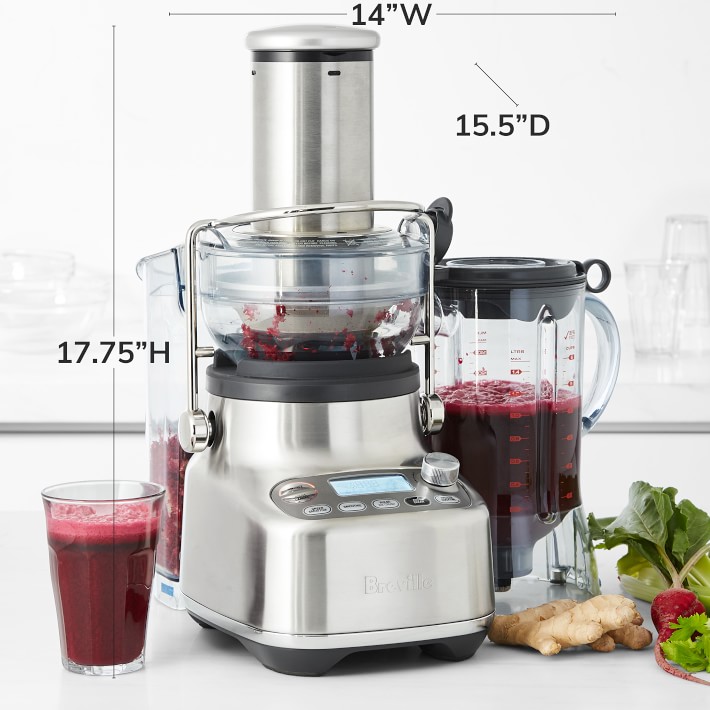 Breville ジューサー Breville 3X Bluicer® Pro Blender & Juicer | Williams Sonoma
