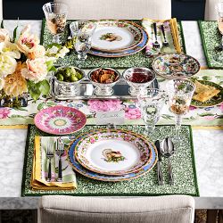 Canton Rose Floral Table Runner