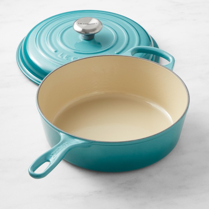 Le Creuset Enameled Cast Iron Cassadou Sauté Pan, 3 3/4-Qt