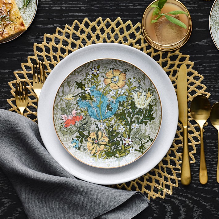 Chilewich Dahlia Brass Placemat | Williams Sonoma