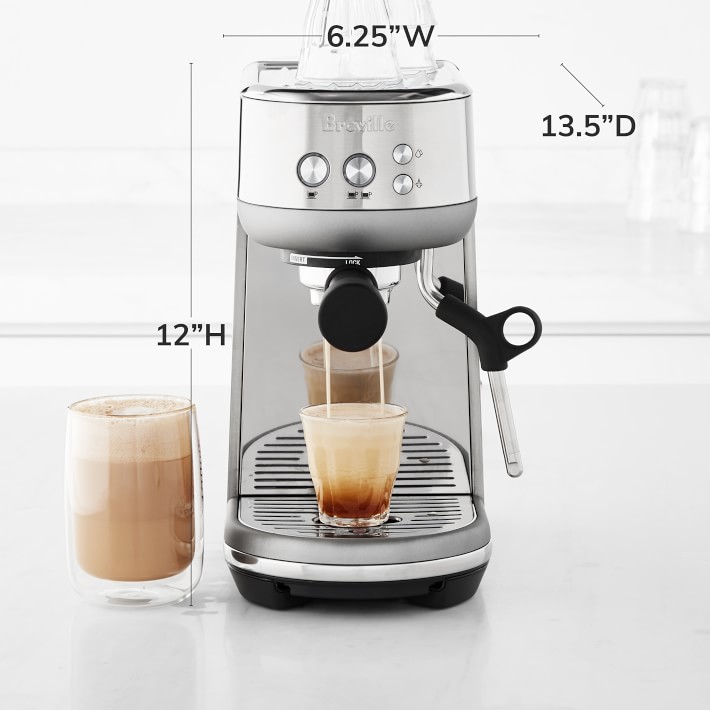 Breville Bambino Espresso Machine in Stainless Steel Williams Sonoma