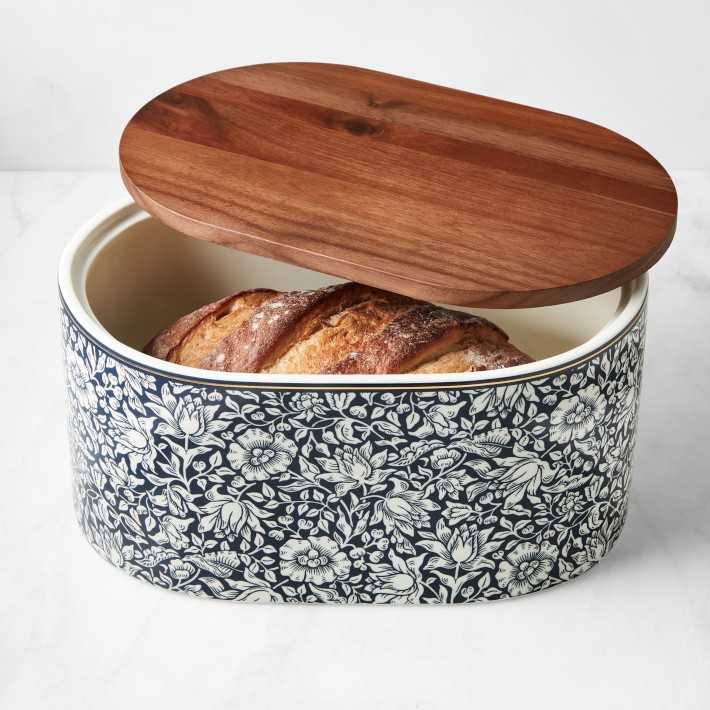 Morris & Co. x Williams Sonoma Bluebell Bread Box | Williams