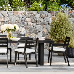 Ojai Outdoor Metal Dining Arm Chair