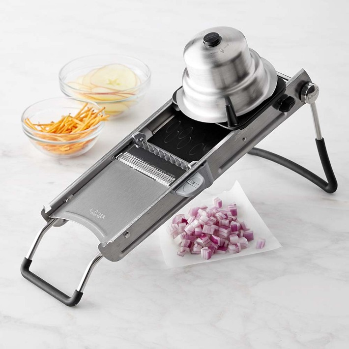 de Buyer Revolution Dicing Mandoline Slicer | Williams Sonoma