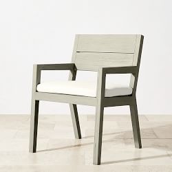 Larnaca Outdoor Grey Teak Dining Armchair