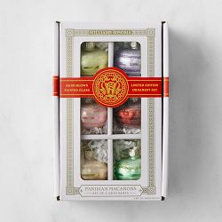 Parisian Macaron Ornaments, Set of 6