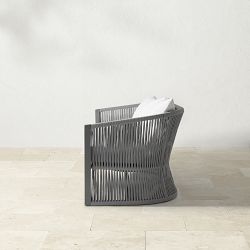 Pasadena Outdoor Metal and Rope Sofa (76")