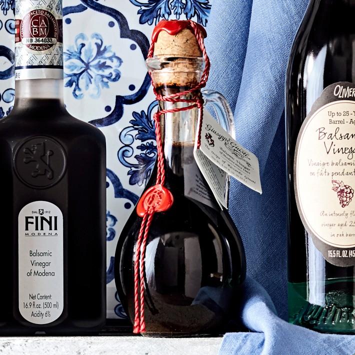 Fini Balsamic Glaze 8.45 Oz Bottles - Italian Balsamic Reduction For Salads & Dishes