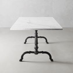 La Coupole Rectangular Iron Bistro Table (72&quot;)