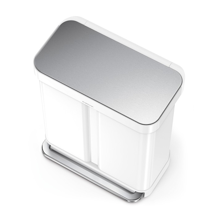 超希少　humanmade TRASH CAN 即完売　新品未使用未開封 simplehuman 58L/15.3G Stainless Steel Dual Compartment Kitchen