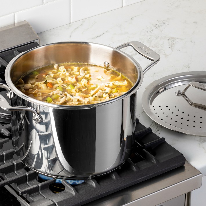 All-Clad Simply Strain Stainless-Steel Multipot | Williams