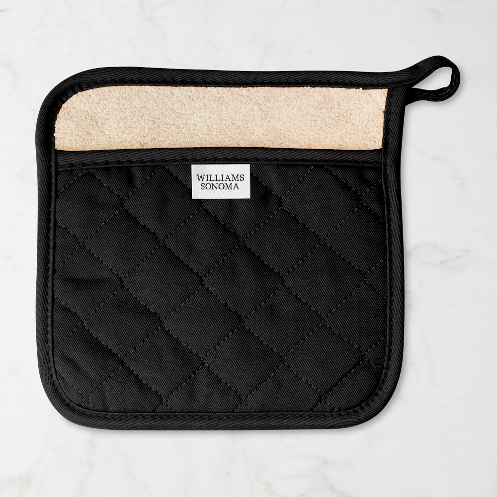 Williams Sonoma Potholder - Jet Black