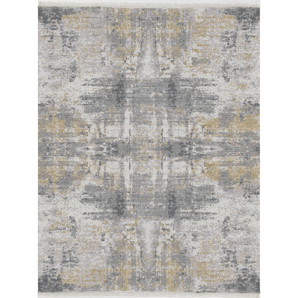 Abstract Hues Hand Knotted Rug, 8' X 10'