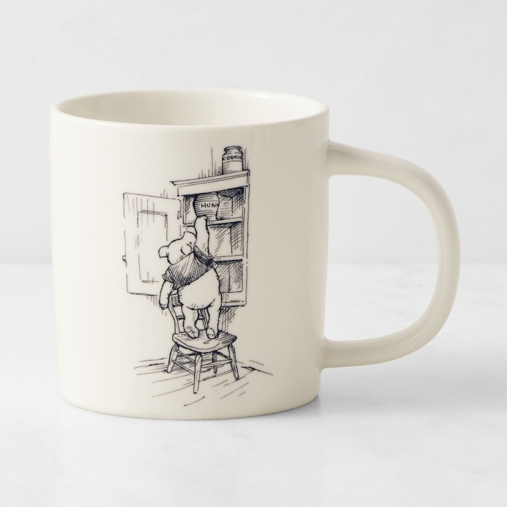 Winnie Puuh Tassen-Set – 2 Stapelbare Keramikbecher Mit „Friends Forever“-Design, Offizielles Disney-Merch