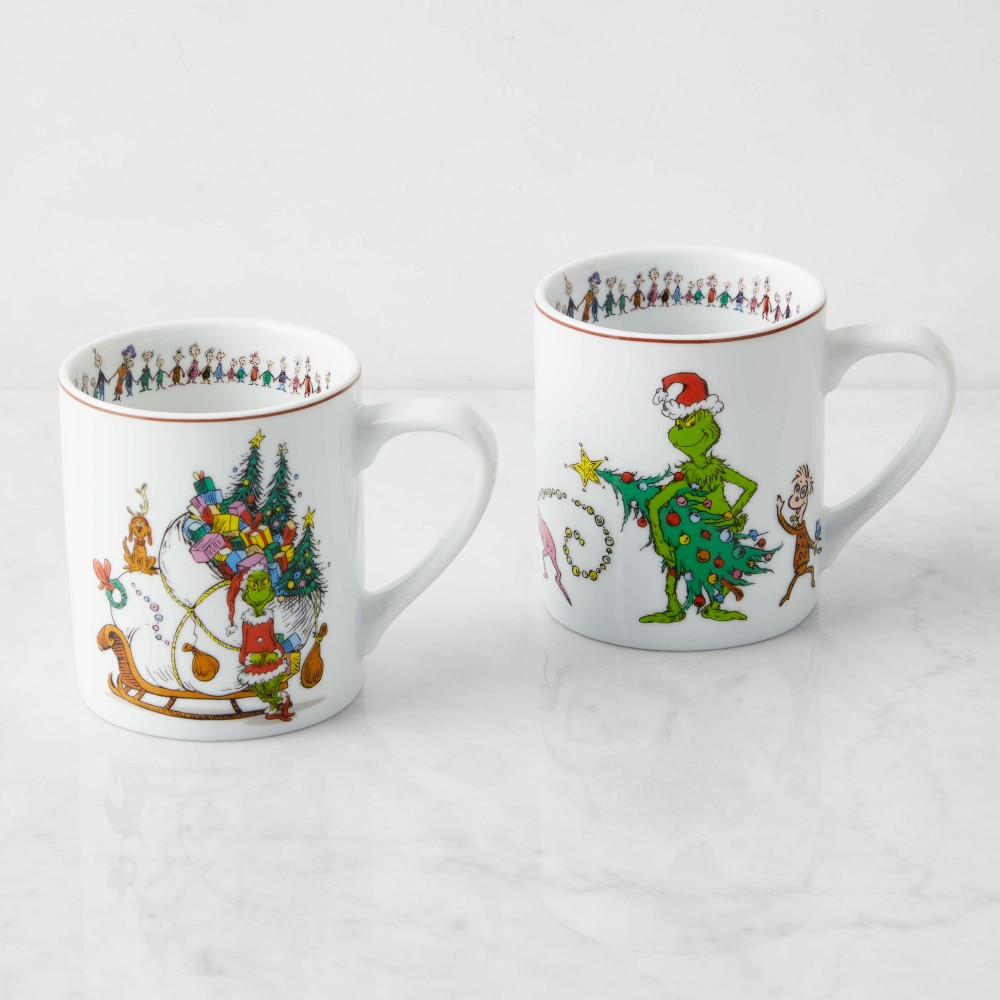 The Grinch™ Mugs, Mixed, Set of 2