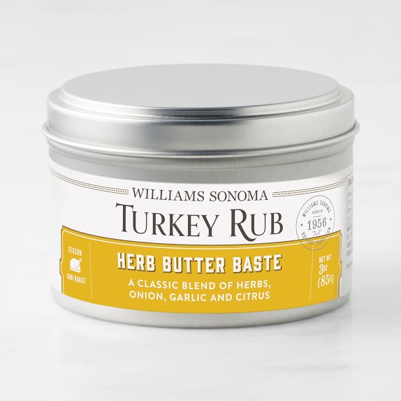 Williams Sonoma Turkey Rub, Herb Butter Baste