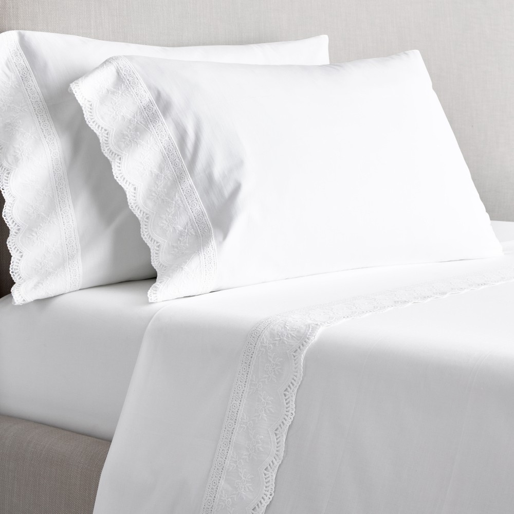 Lace Heritage Pillowcases, Set of 2 King