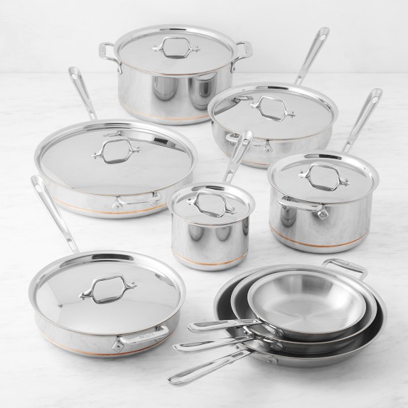 All-Clad Copper Core 15-Piece Cookware Set