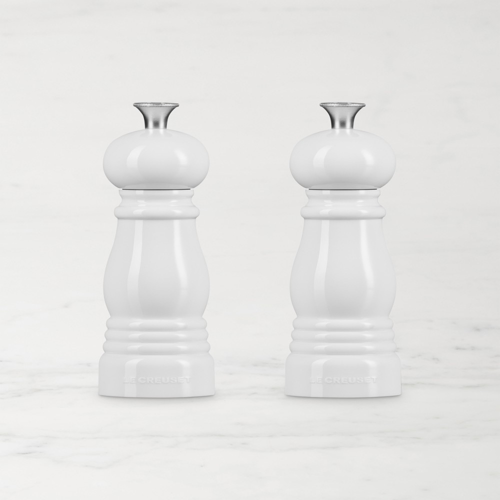 Le Creuset Salt & Pepper Mills- White