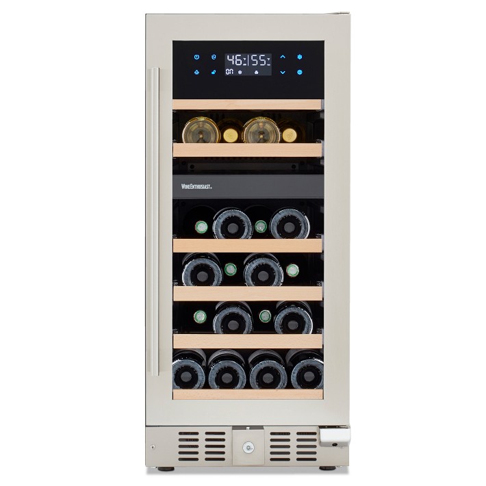 Wine Enthusiast SommSeries2 29 Bottle Dual Zone Wine Cellar