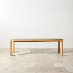 OPEN BOX: Larnaca Teak Large Dining Table 96 118inTeak