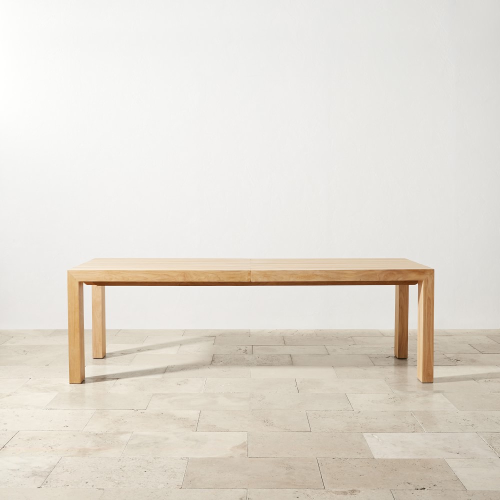 OPEN BOX: Larnaca Teak Large Dining Table 96 118inTeak