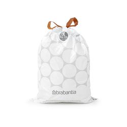 Brabantia PerfectFit Trash Bags, Code X,2.6-3.2 Gallon (10-12L), 200-Count