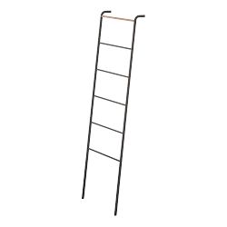 Yamazaki Home Leaning Storage Ladder, Black