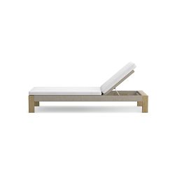 Larnaca AWW Chaise Cushion, Canvas, White
