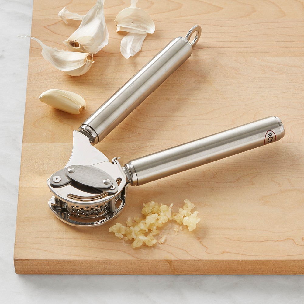 R&#246;sle Stainless-Steel Garlic Press