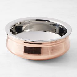 Double-Wall Copper Bowl, Large