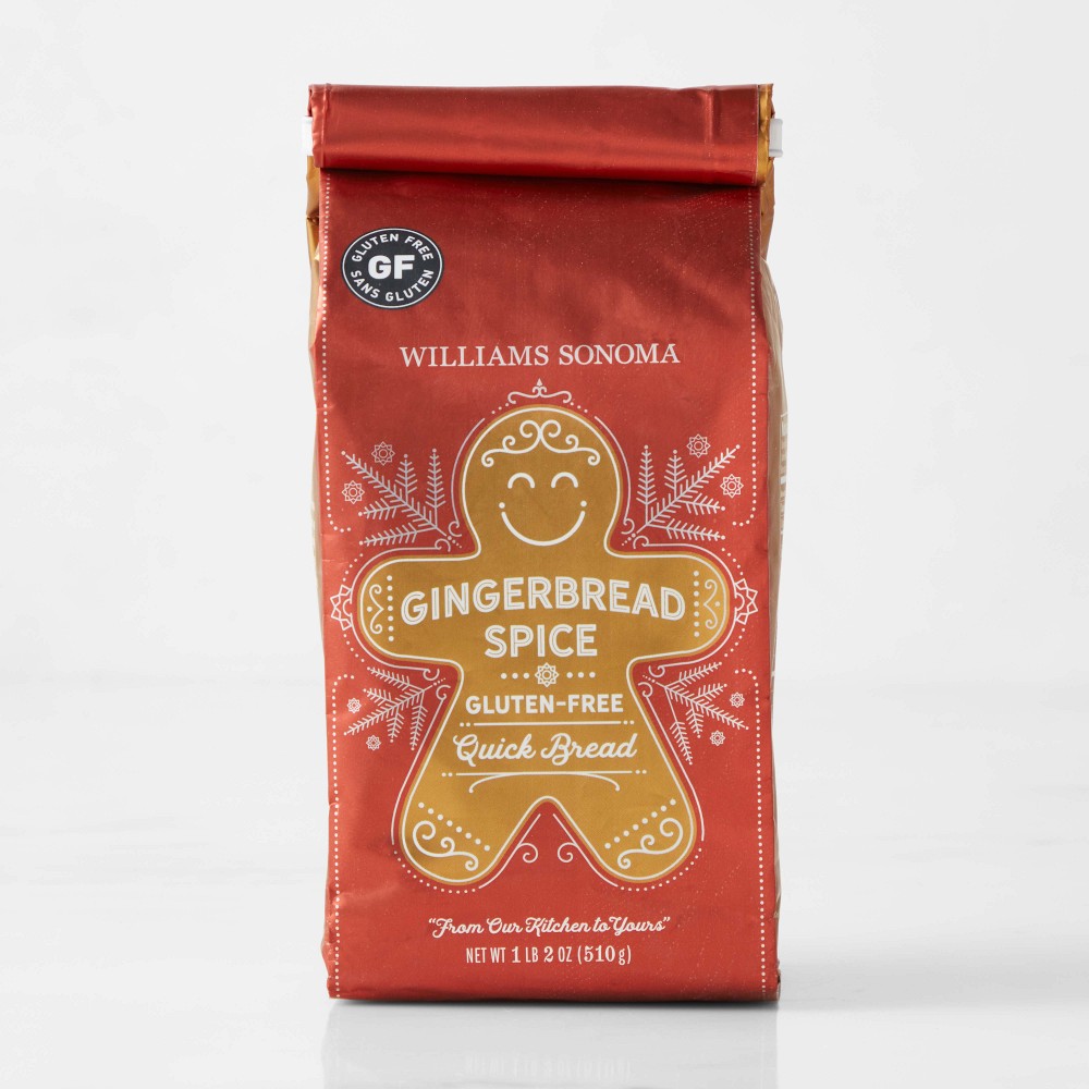 Williams Sonoma Gluten-Free Quick Bread Mix, Gingerbread, Set of 2