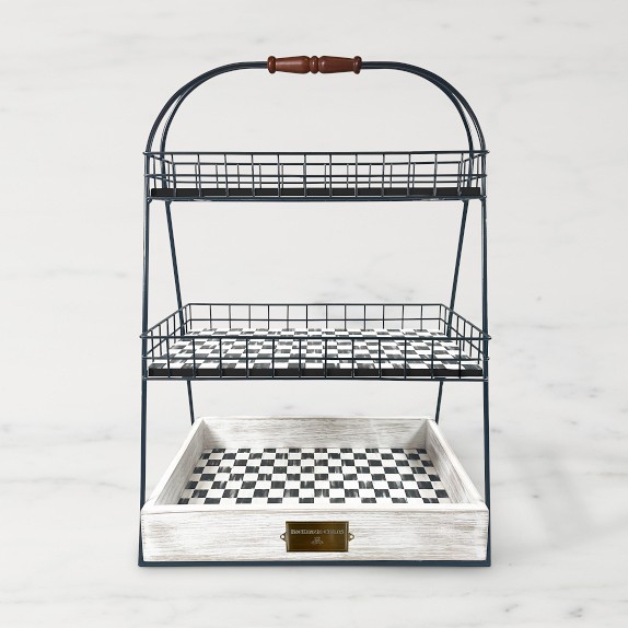 MacKenzie-Childs Farmhouse Tiered Stand