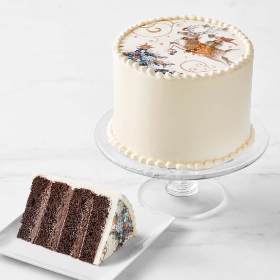 'Twas the Night Before Christmas Reindeer Four-Layer Cake, Serves 8-10