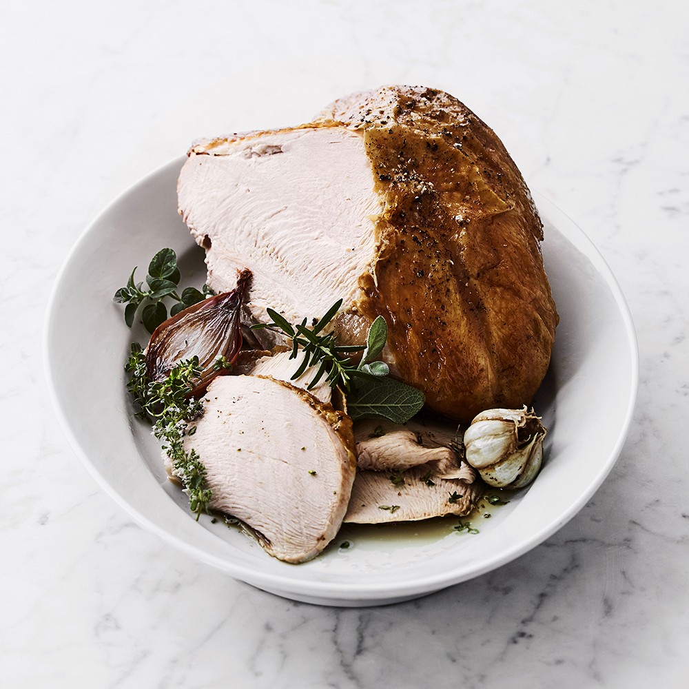 Willie Bird Fresh Bone-in Turkey Breast, 6-8lbs, Pre-Thanksgiving Delivery