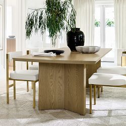 Dietrich Communal Rectangular Dining Table (96&quot;-144&quot;)