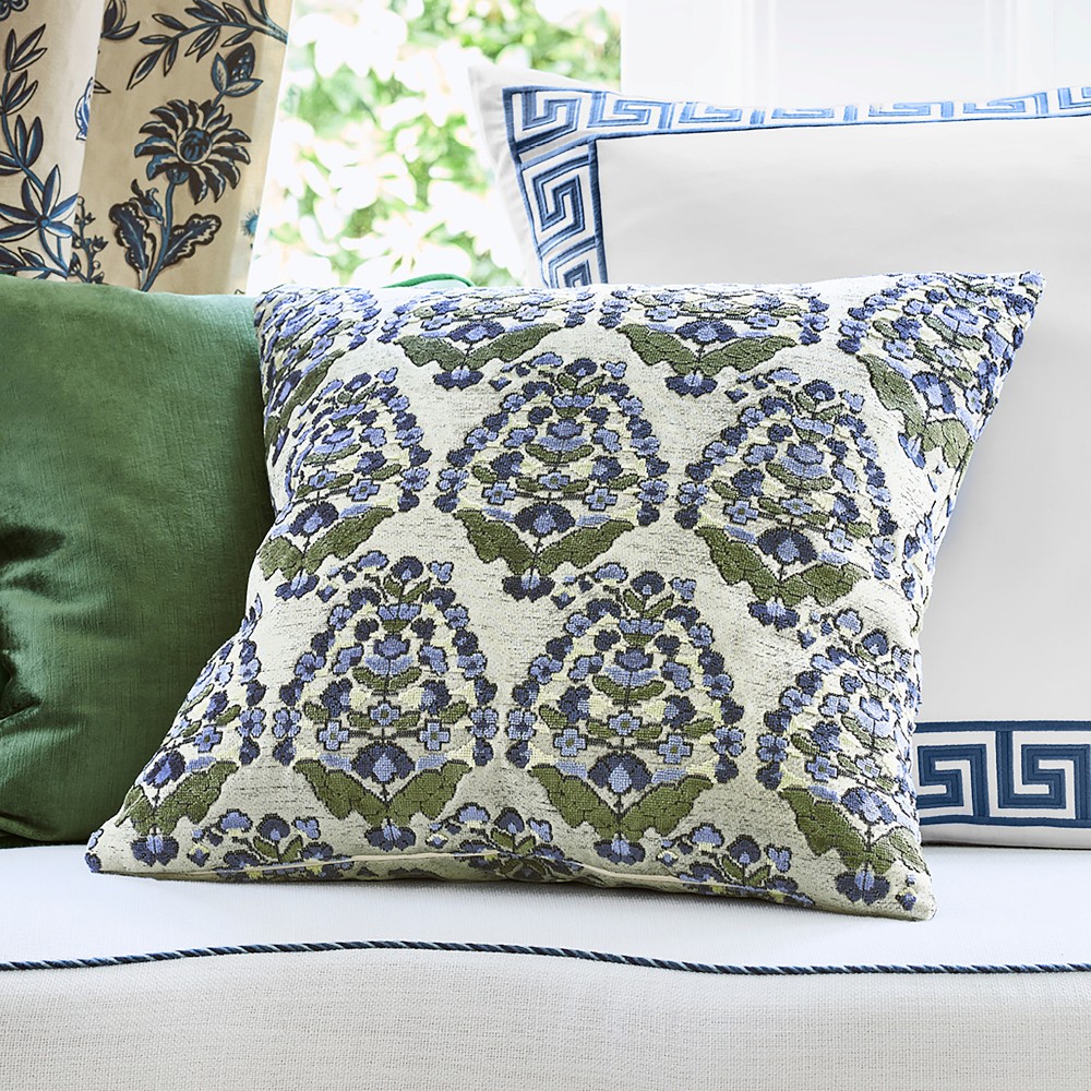 Paisley Jacquard Pillow Cover